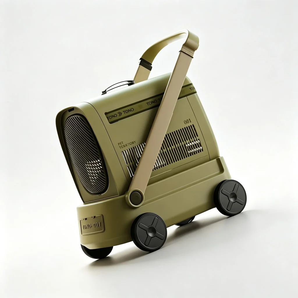 Pet Travel Carrier Rolling Wheels