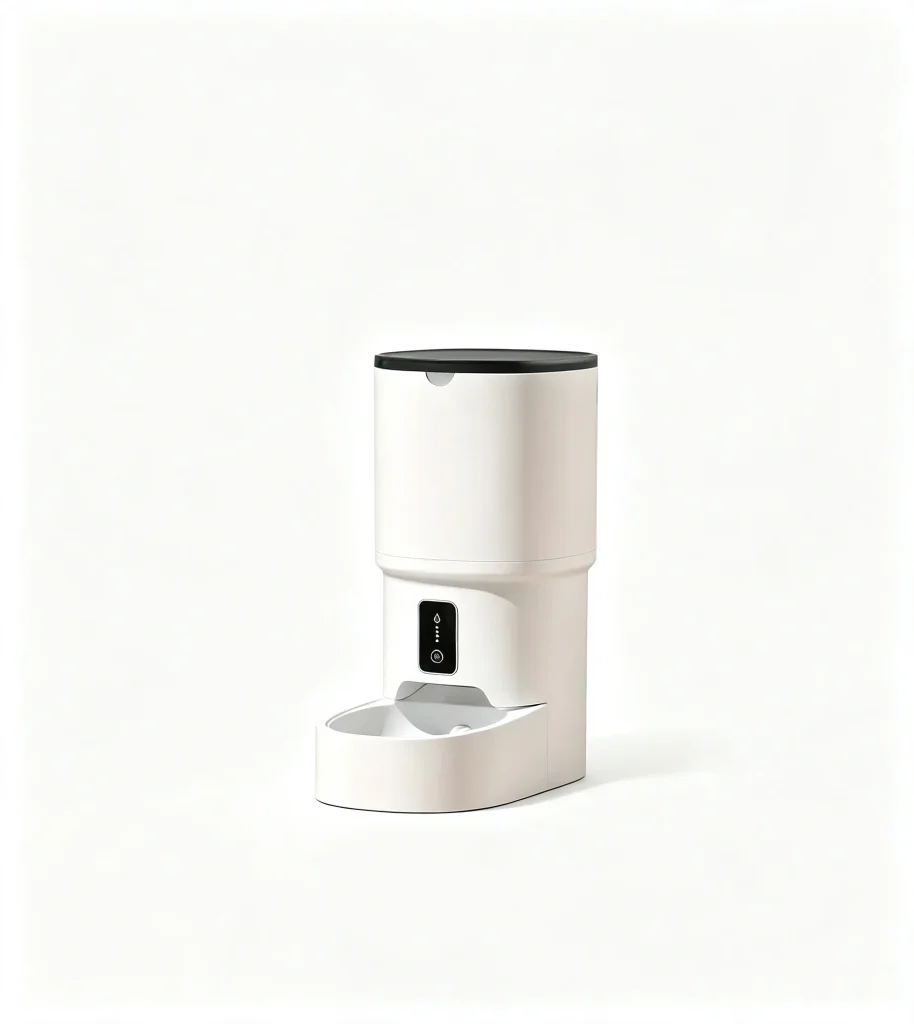 Smart White Automatic Pet Feeder Basic Model