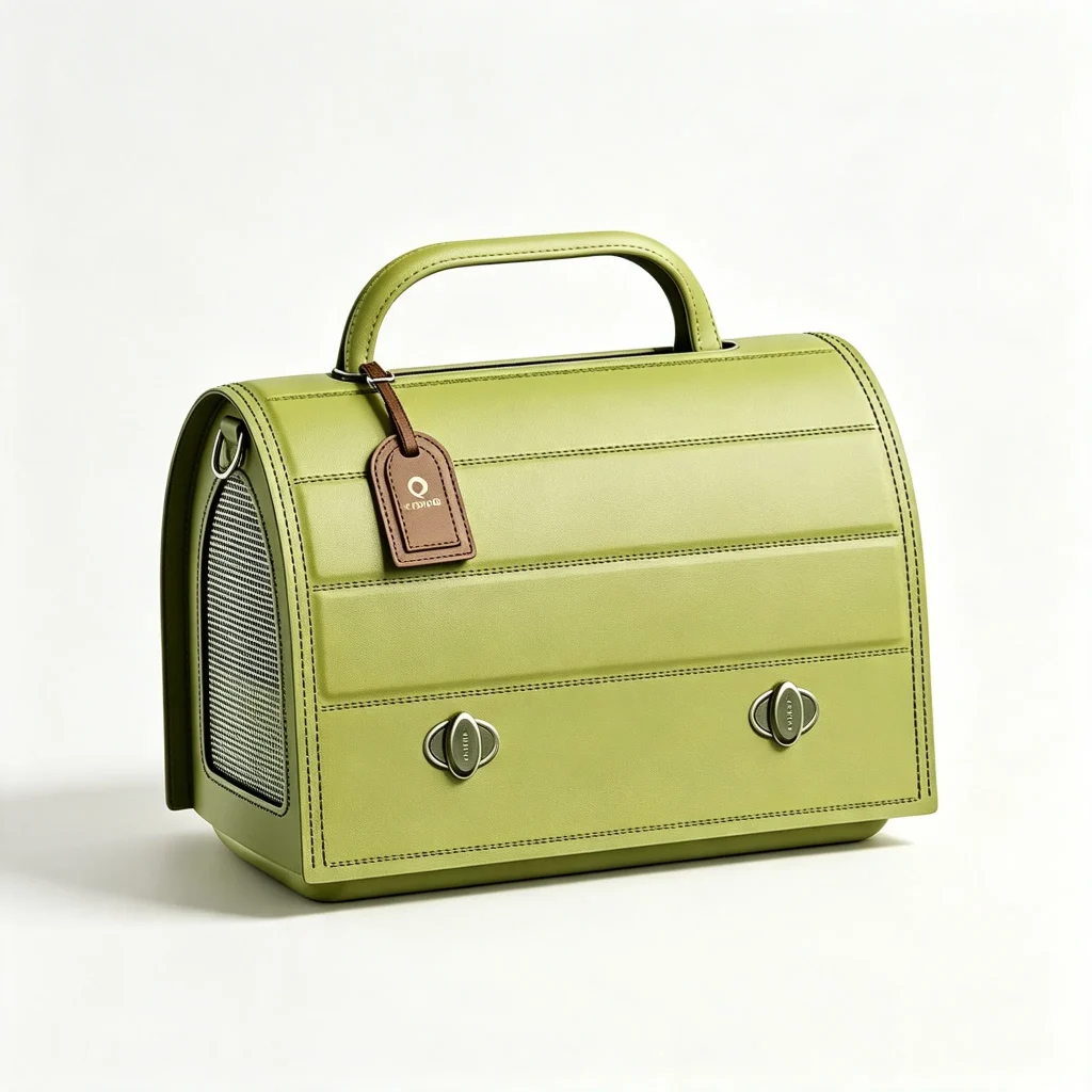 Vintage Pet Carrier Bag
